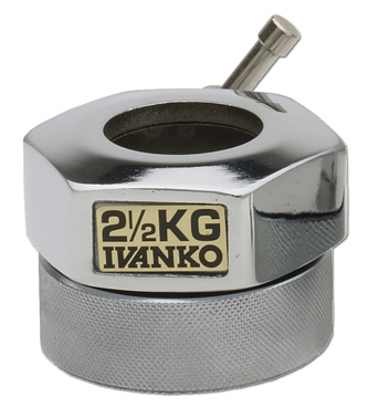 Ivanko Weightlifting Collars - Chrome Olympic Pressure Ring Collars 