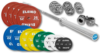 The Legionarii Eleiko Powerlifting Set
