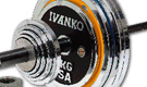 Ivanko
184 KG Calibrated Chrome Powerlifting Competion Set