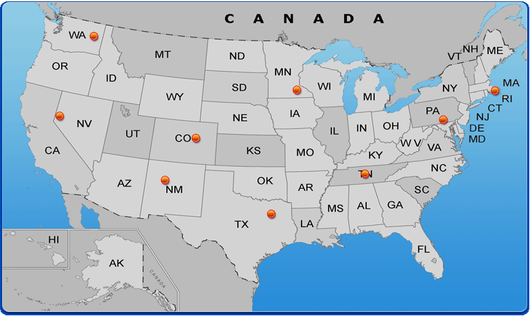 Eleiko USA Dealer Map